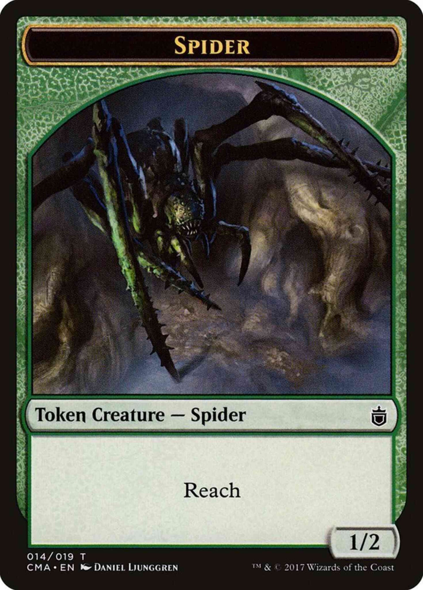 Spider Token [14] [Commander Anthology Tokens] [Non-Foil]