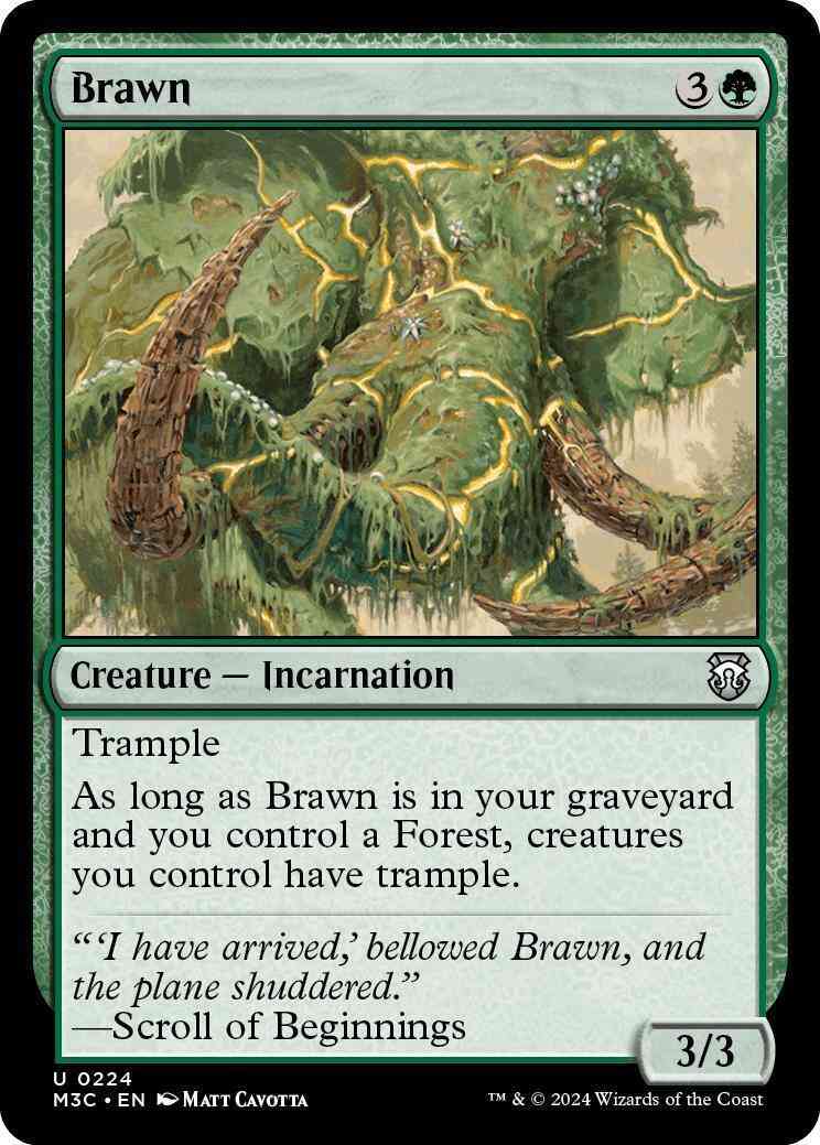Brawn [224] [Modern Horizons 3: Commander] [Non-Foil]
