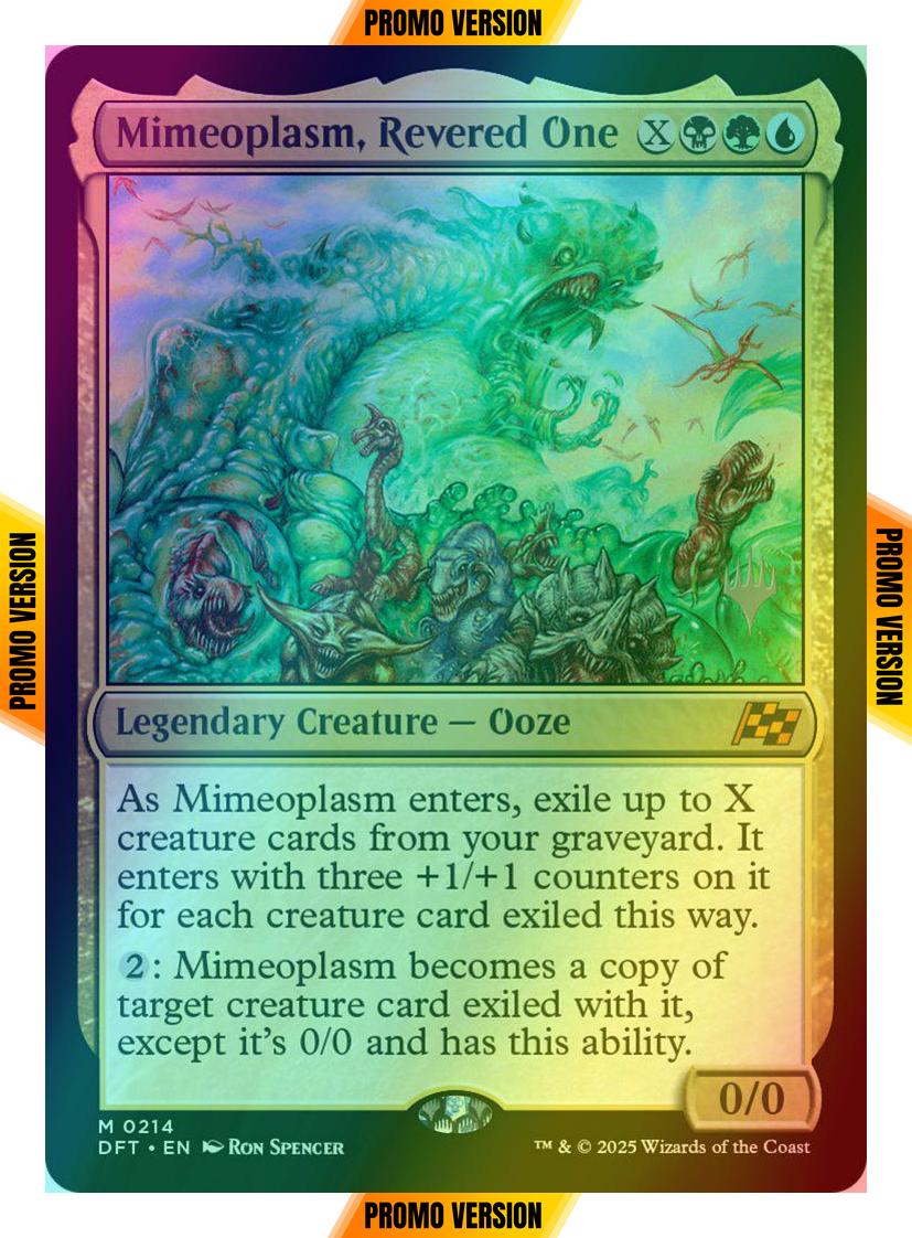 Mimeoplasm, Revered One [214p] [Promo Pack] [Aetherdrift: Promos] [Foil]