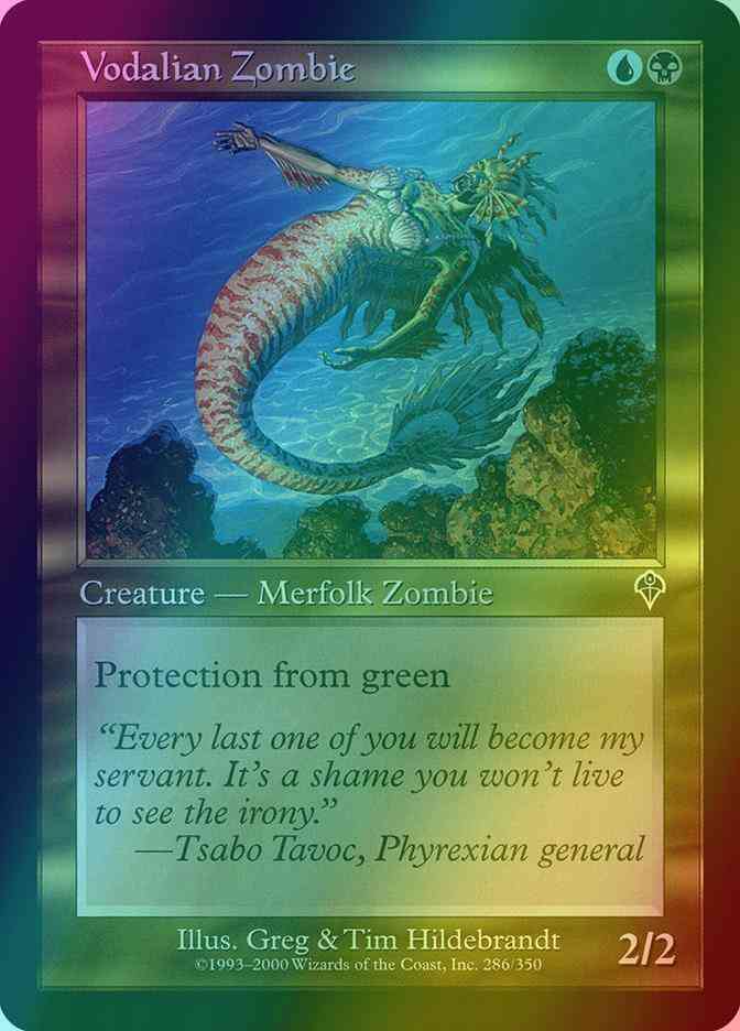 Vodalian Zombie [286] [Invasion] [Foil]