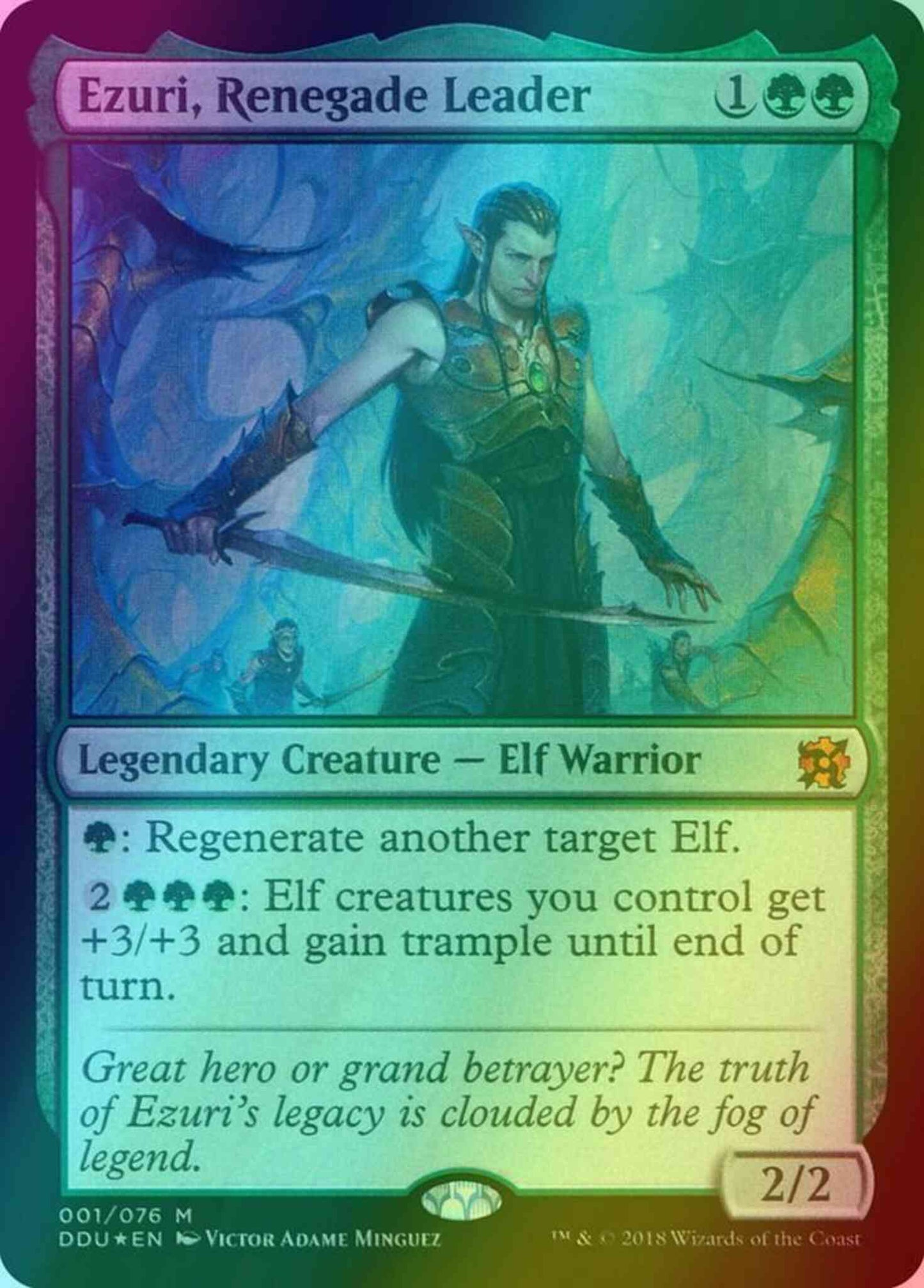 Ezuri, Renegade Leader [1] [Duel Decks Elves vs Inventors] [Foil]