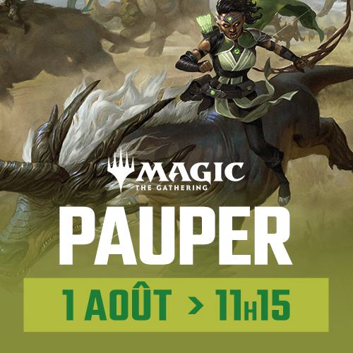 Magic: the Gathering - Pauper (Format Communes) Mensuel - Samedi 1er août - 11:15 - Montreal [2026]