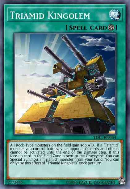 Triamid Kingolem - TDIL-EN064 - Rare - 1st Edition