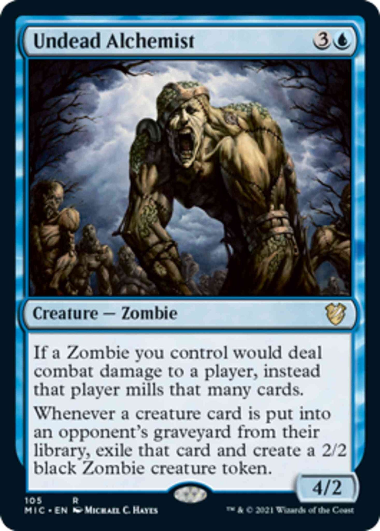 Undead Alchemist [105] [Innistrad: Midnight Hunt: Commander] [Non-Foil]