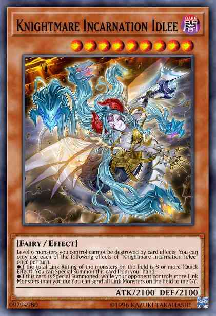 Knightmare Incarnation Idlee - DANE-EN017 - Secret Rare - Unlimited