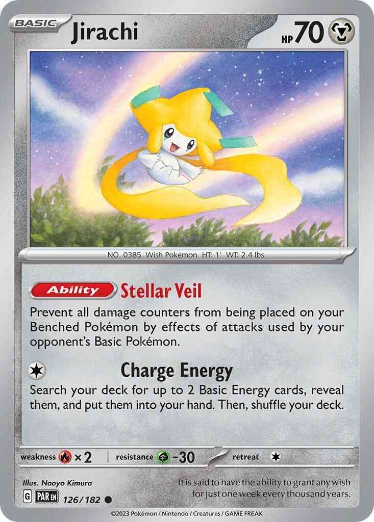 Jirachi - 126/182 - Common [sv04-126] [Non-Holo]