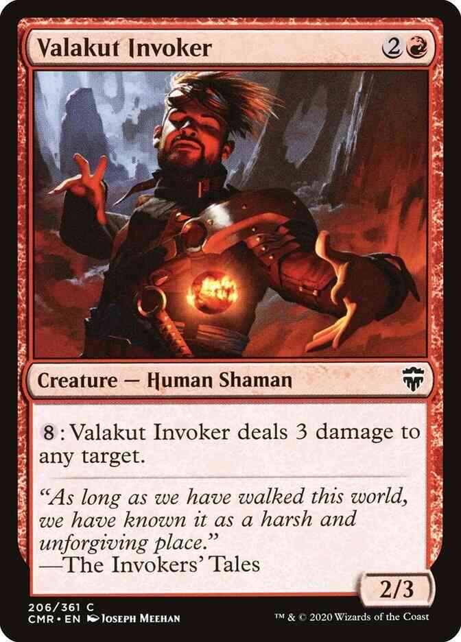 Valakut Invoker [206] [Commander Legends] [Non-Foil]
