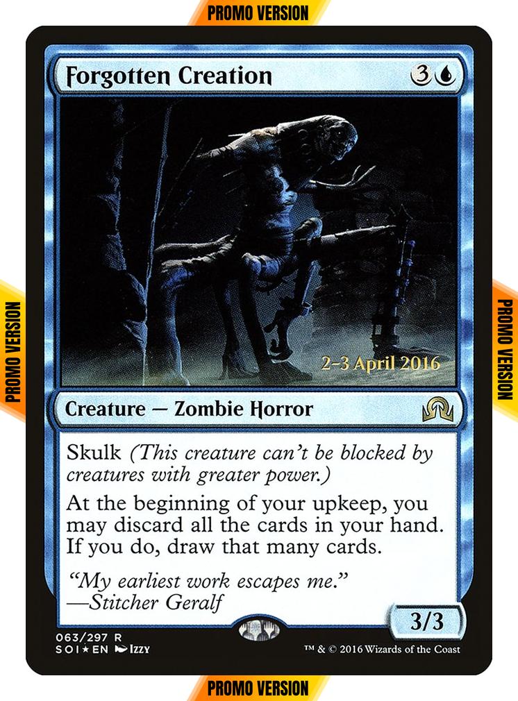 Forgotten Creation [63s] [Shadows over Innistrad Promos] [Foil]