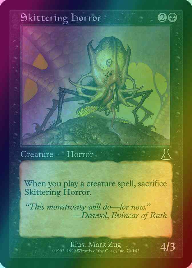 Skittering Horror [70] [Urza's Destiny] [Foil]