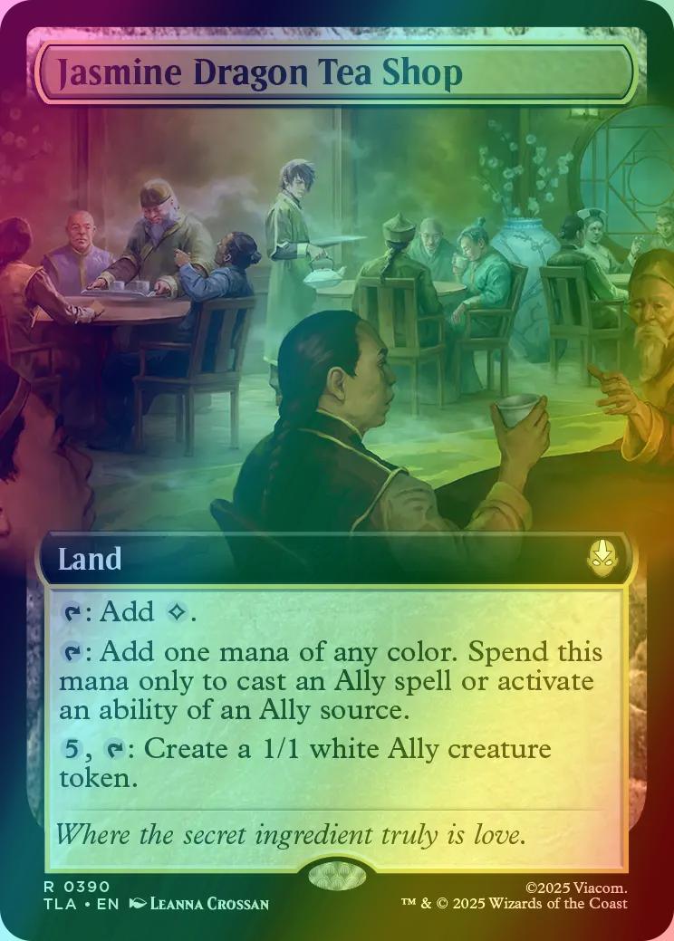 Jasmine Dragon Tea Shop [390] [Extended Art] [Avatar: The Last Airbender] [Foil]
