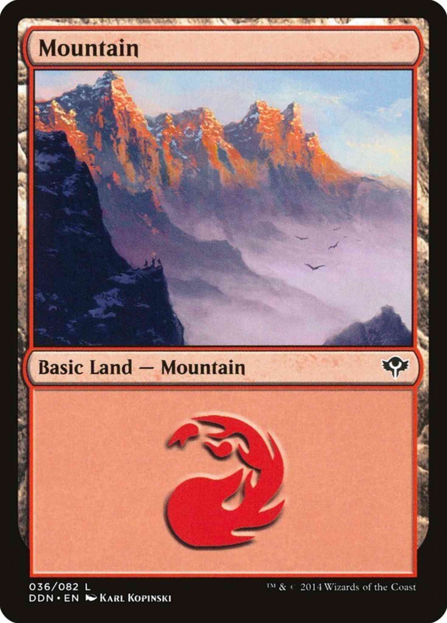 Mountain [36] [Duel Decks Speed vs Cunning] [Non-Foil]