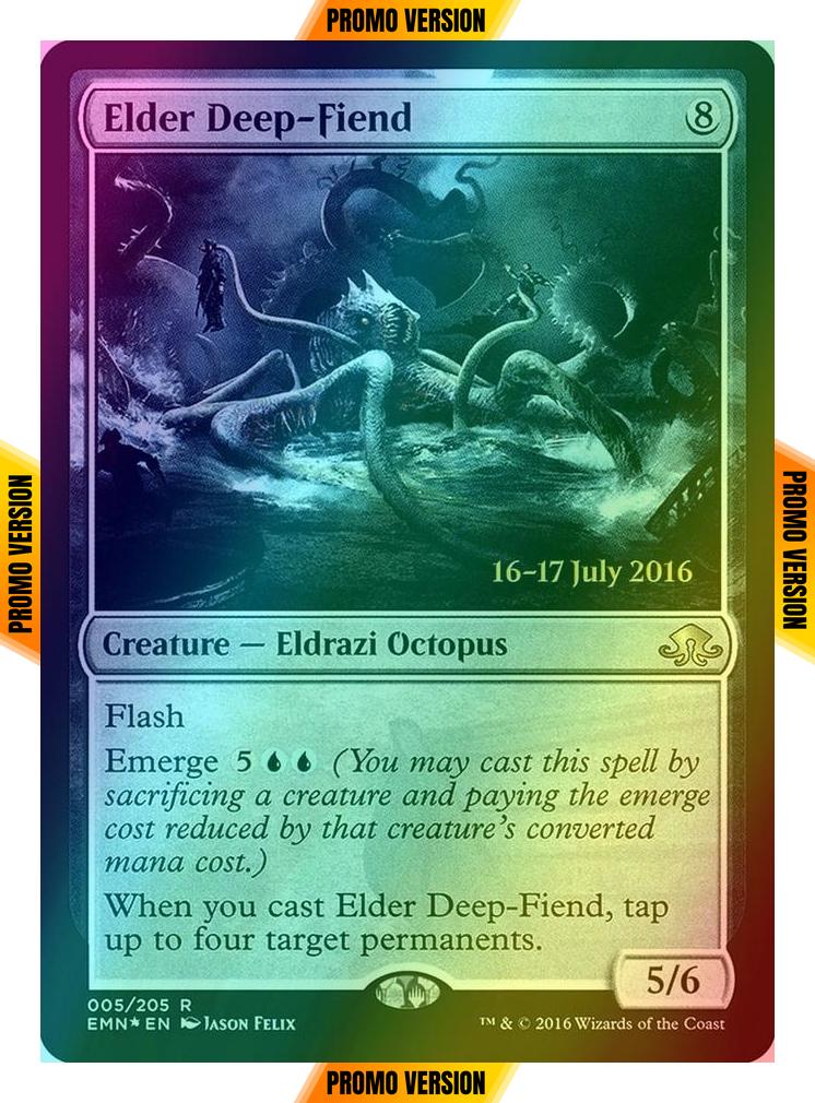 Elder Deep-Fiend [5s] [Eldritch Moon Promos] [Foil]