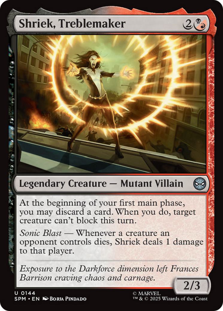 Shriek, Treblemaker [144] [Marvel's Spider-Man] [Non-Foil]