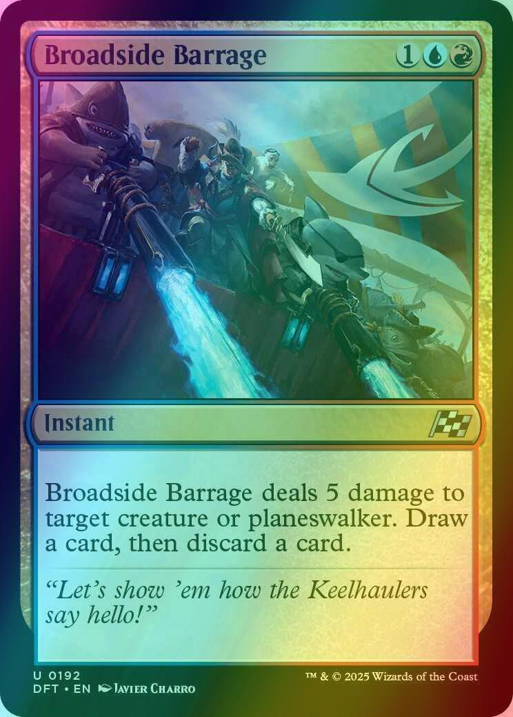 Broadside Barrage [192] [Aetherdrift] [Foil]