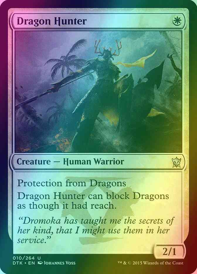 Dragon Hunter [10] [Dragons Of Tarkir] [Foil]