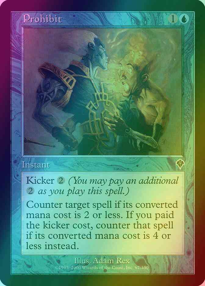 Prohibit [67] [Invasion] [Foil]