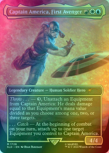 Captain America, First Avenger [1726] [Borderless] [Marvel's