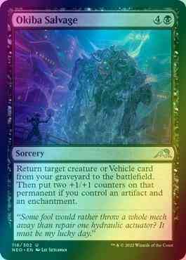 Okiba Salvage [118] [Kamigawa: Neon Dynasty] [Foil]