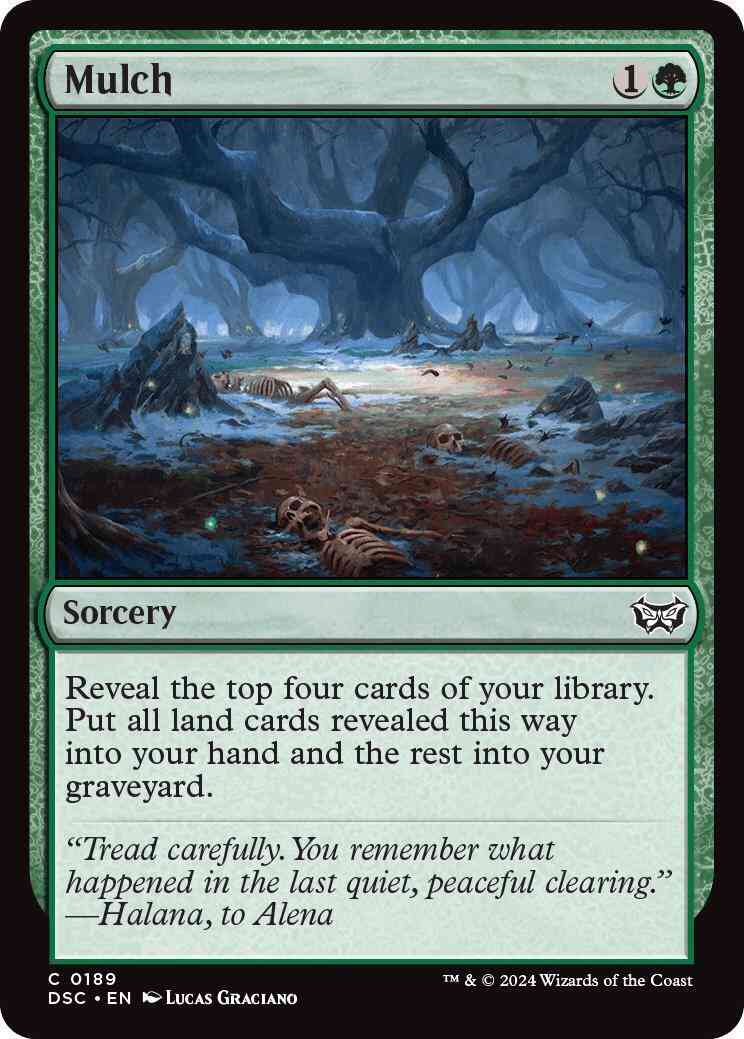 Mulch [189] [Duskmourn: House of Horror: Commander] [Non-Foil]
