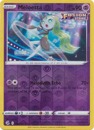 Meloetta - 124/264 - Rare [SWSH8-124] [Reverse Holo]