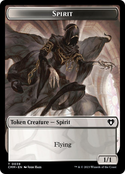 Assassin Token (14) // Spirit Token (39) [Commander Masters: Tokens] [Non-Foil]