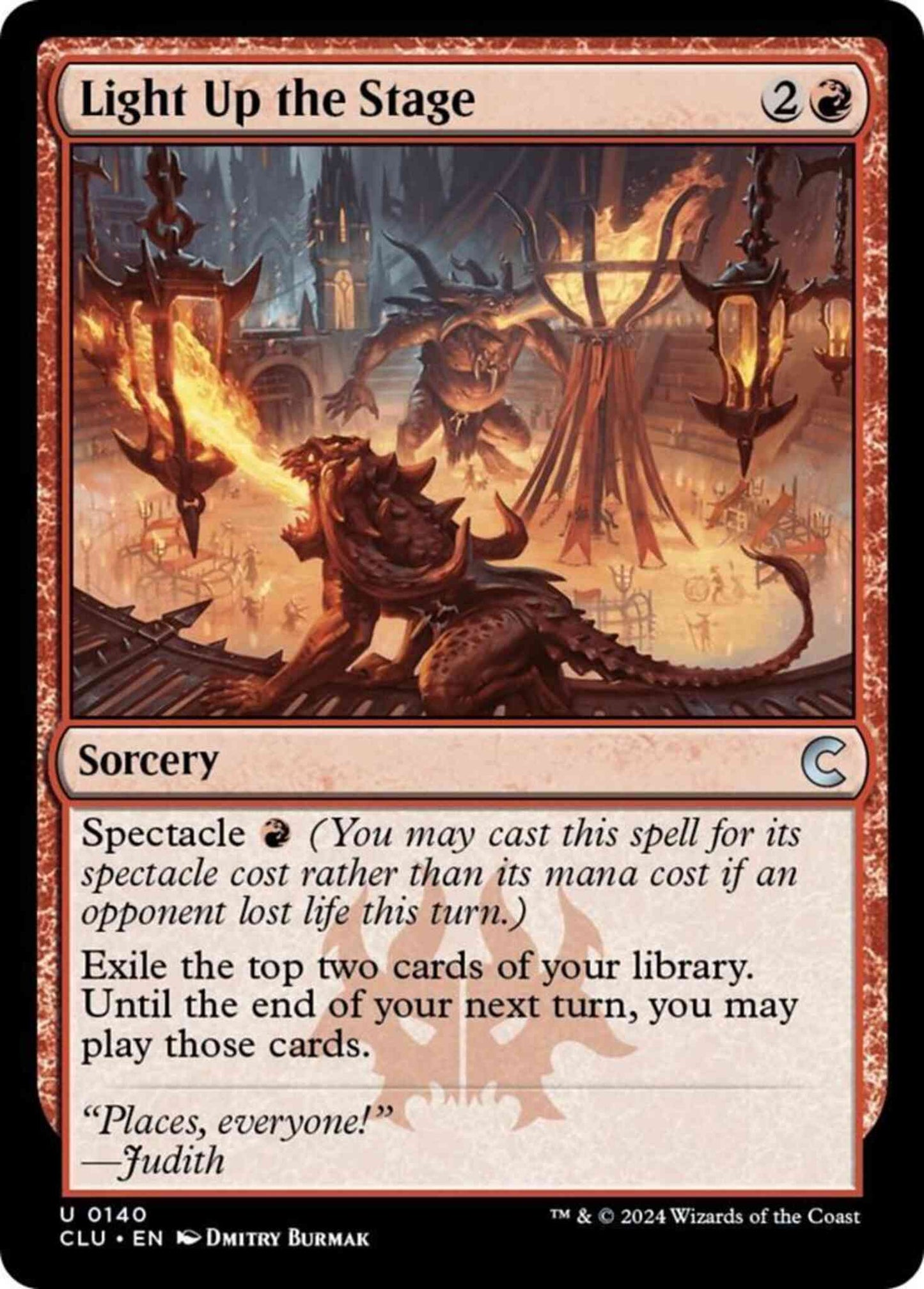 Light Up the Stage [140] [Ravnica: Clue Edition] [Non-Foil]
