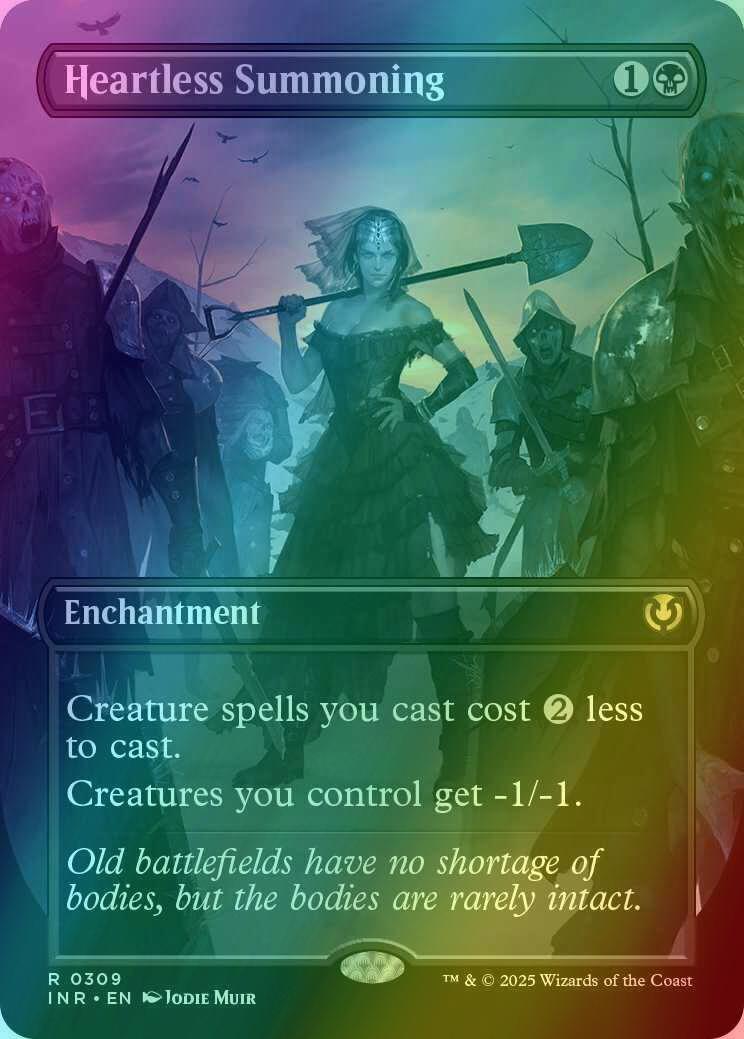 Heartless Summoning [309] [Borderless] [Innistrad Remastered] [Foil]
