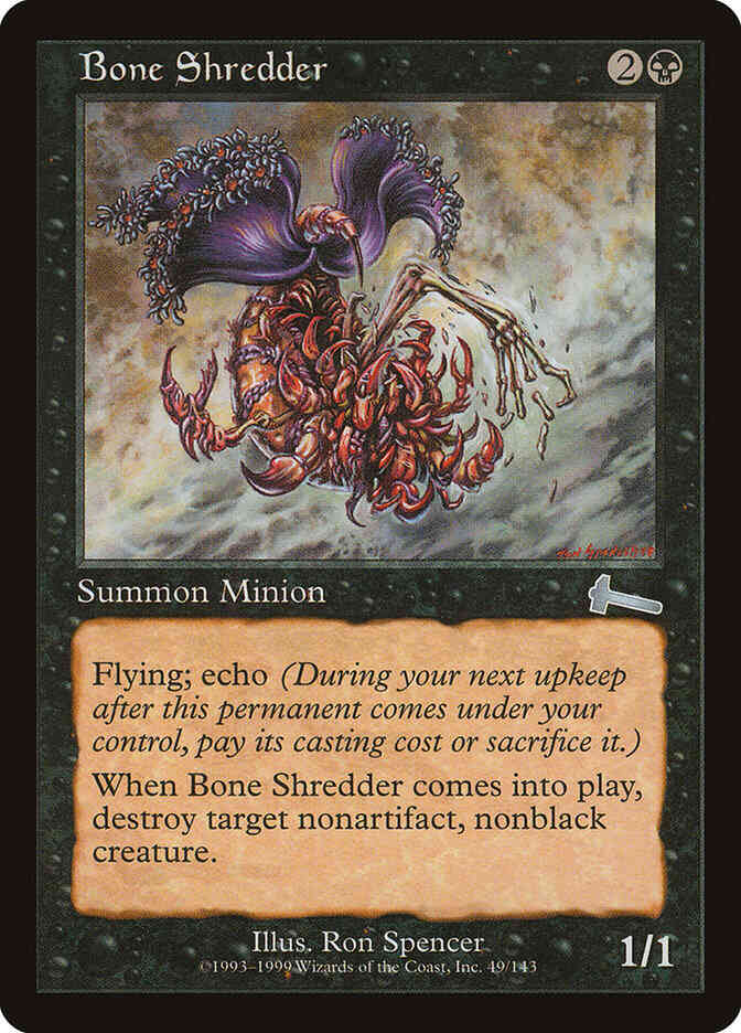 Bone Shredder [49] [Urza's Legacy] [Non-Foil]