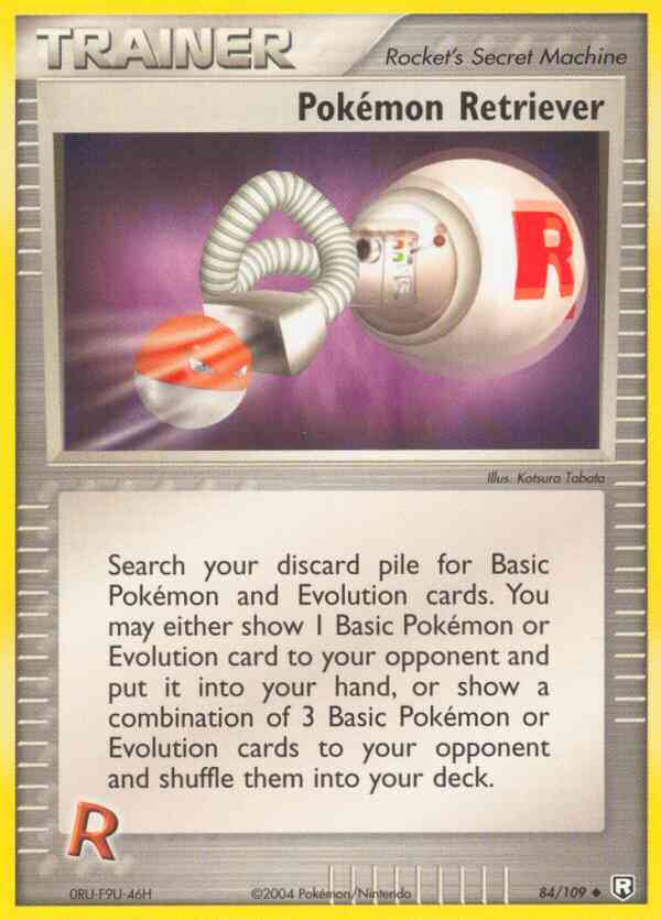 Pokémon Retriever - 84/109 - Uncommon [ex7-84] [Reverse Holo]