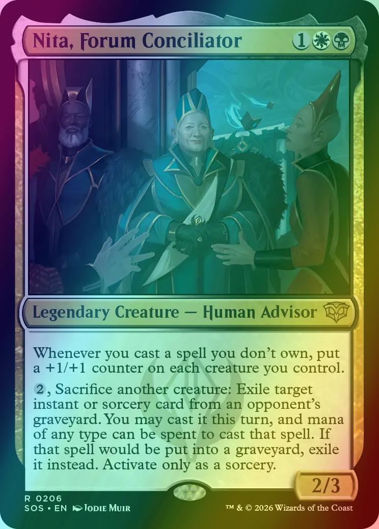 Nita, Forum Conciliator [206] [Secrets of Strixhaven] [Foil]
