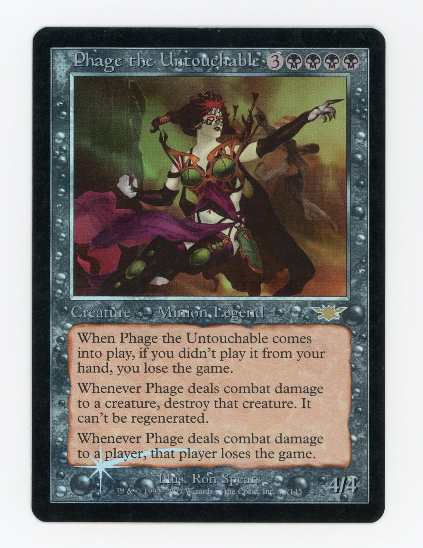 Phage the Untouchable — Foil — ID 19742