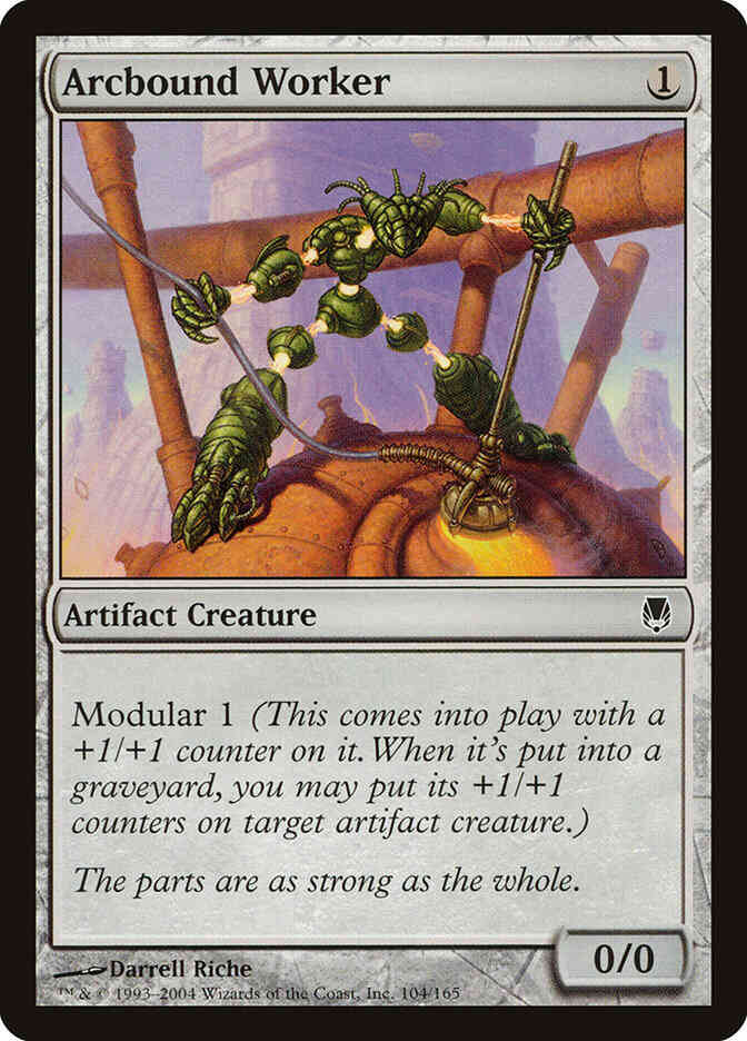 Arcbound Worker [104] [Darksteel] [Non-Foil]