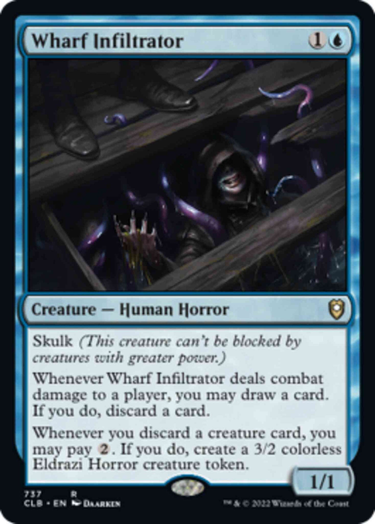Wharf Infiltrator [737] [Commander Legends: Battle for Baldur's Gate] [Non-Foil]