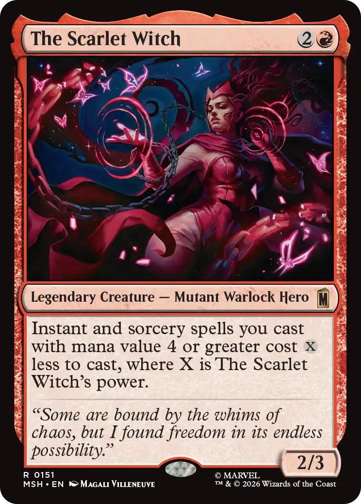 The Scarlet Witch [151] [Marvel Super Heroes] [Non-Foil]