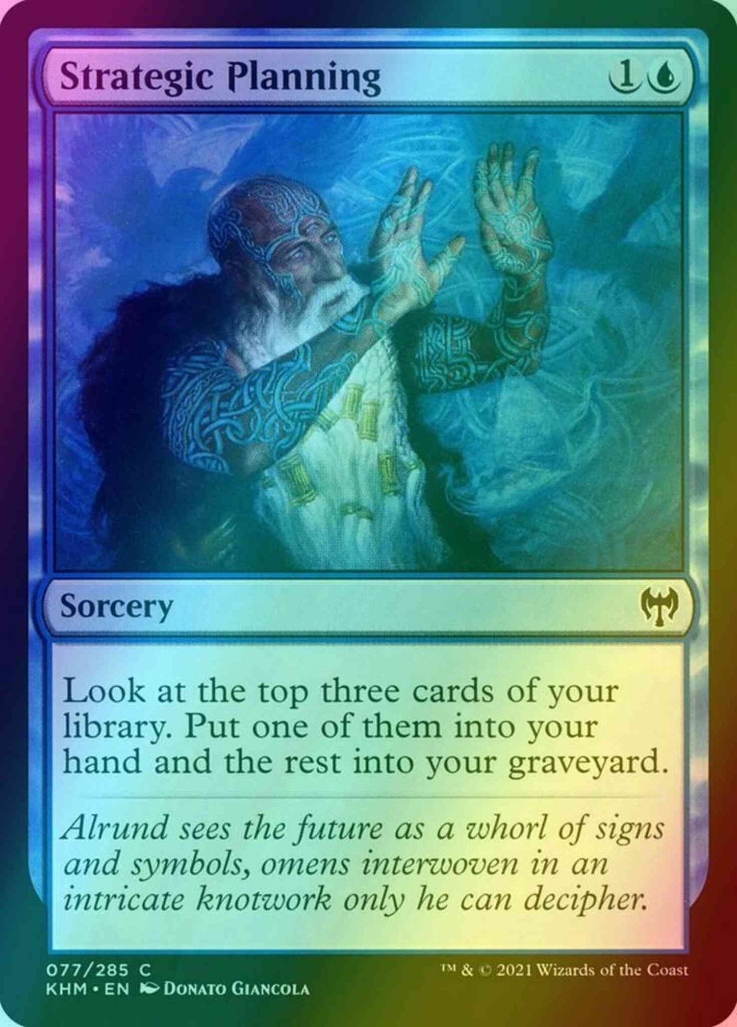 Strategic Planning [77] [Kaldheim] [Foil]