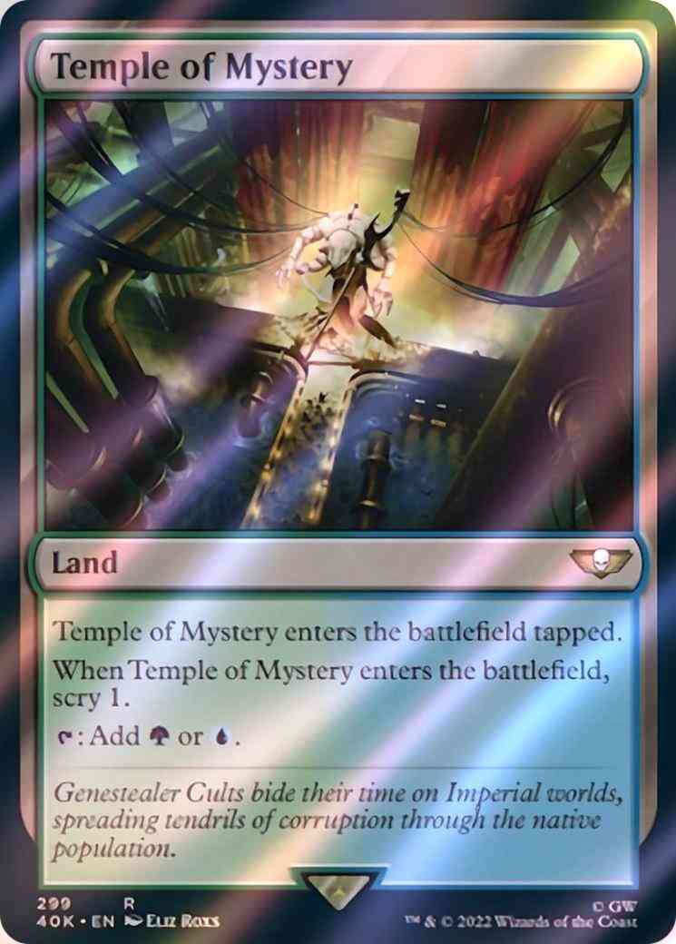 Temple of Mystery [299] [Universes Beyond: Warhammer 40,000] [Surge Foil]