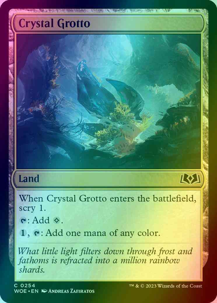 Crystal Grotto [254] [Wilds of Eldraine] [Foil]