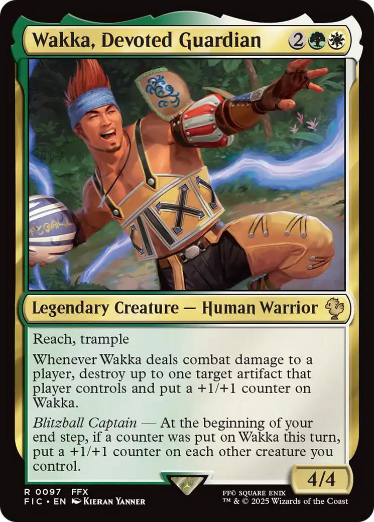 Wakka, Devoted Guardian [97] [FINAL FANTASY: Commander] [Non-Foil]