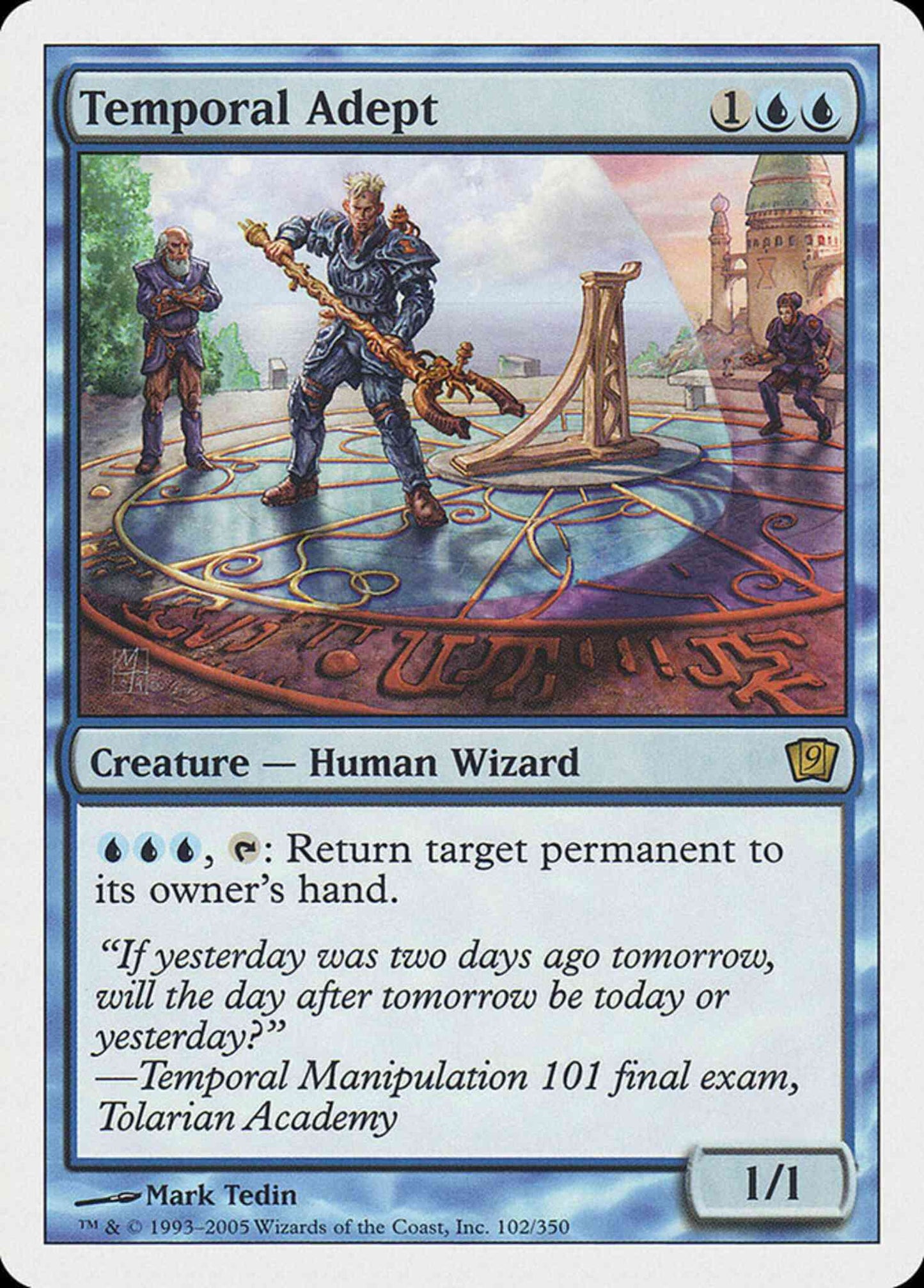 Temporal Adept [102] [Ninth Edition] [Non-Foil]