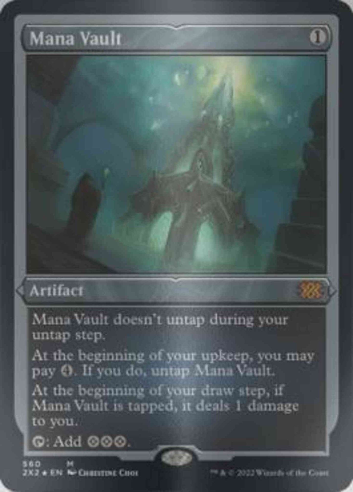 Mana Vault [560] [Double Masters 2022] [Etched Foil]