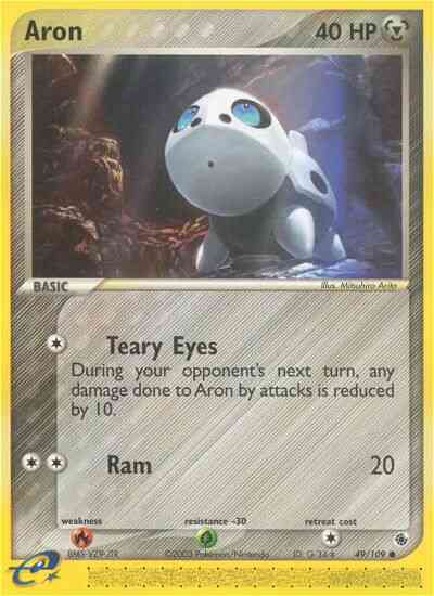Aron - 49/109 - Common [ex1-49] [Reverse Holo]