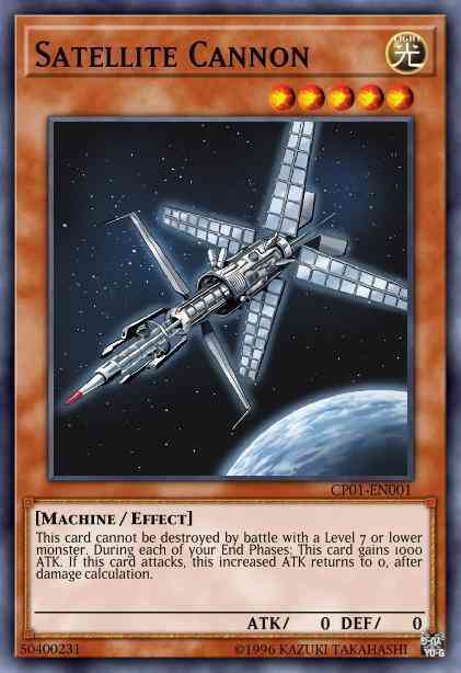 Satellite Cannon - CP01-EN001 - Ultra Rare - Unlimited