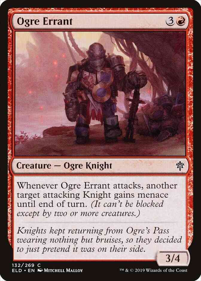 Ogre Errant [132] [Throne of Eldraine] [Non-Foil]