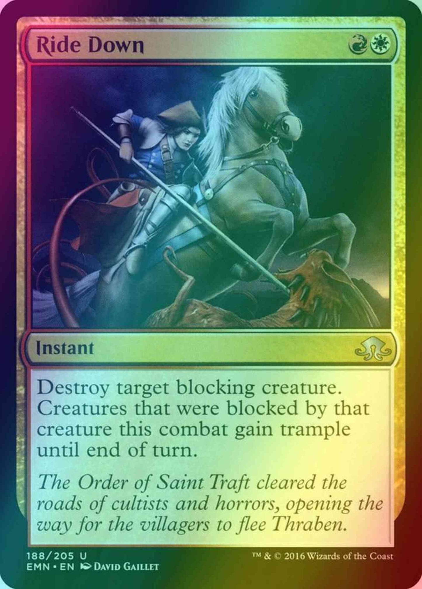 Ride Down [188] [Eldritch Moon] [Foil]