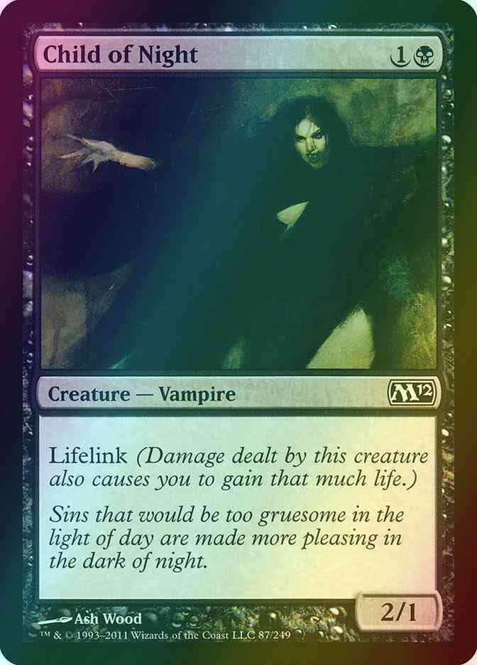 Child of Night [87] [Magic 2012] [Foil]