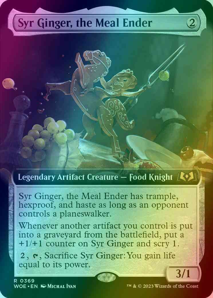 Syr Ginger, the Meal Ender [369] [Extended Art] [Wilds of Eldraine] [Foil]