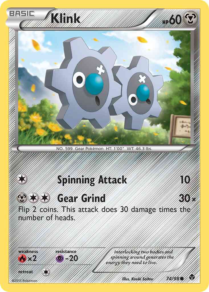 Klink - 74/98 - Common [bw2-74] [Non-Holo]