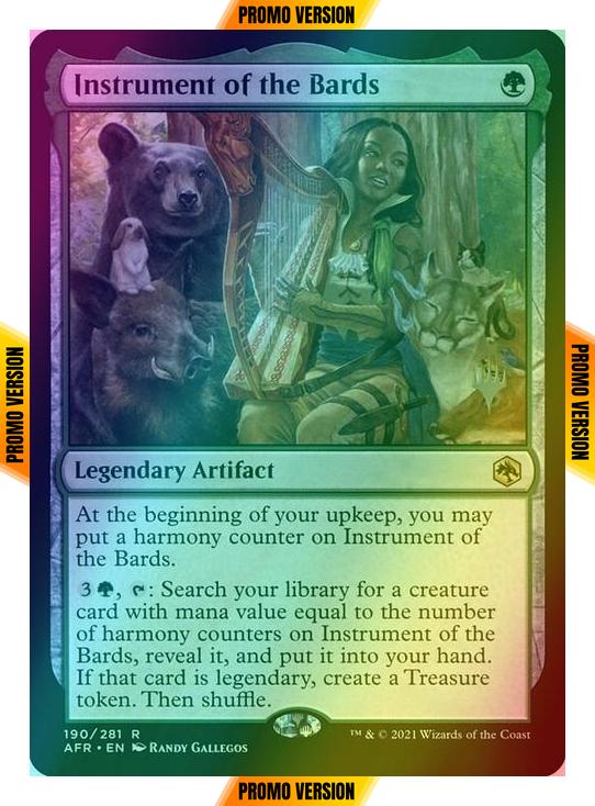 Instrument of the Bards [Promo Pack] [190p] [Adventures in the Forgotten Realms Promos] [Foil]