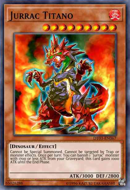 Jurrac Titano - BP02-EN089 - Mosaic Rare - Unlimited