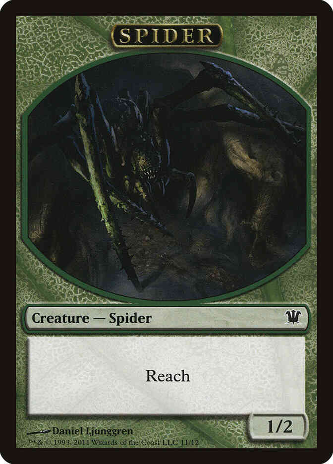 Spider Token [11] [Innistrad Tokens] [Non-Foil]